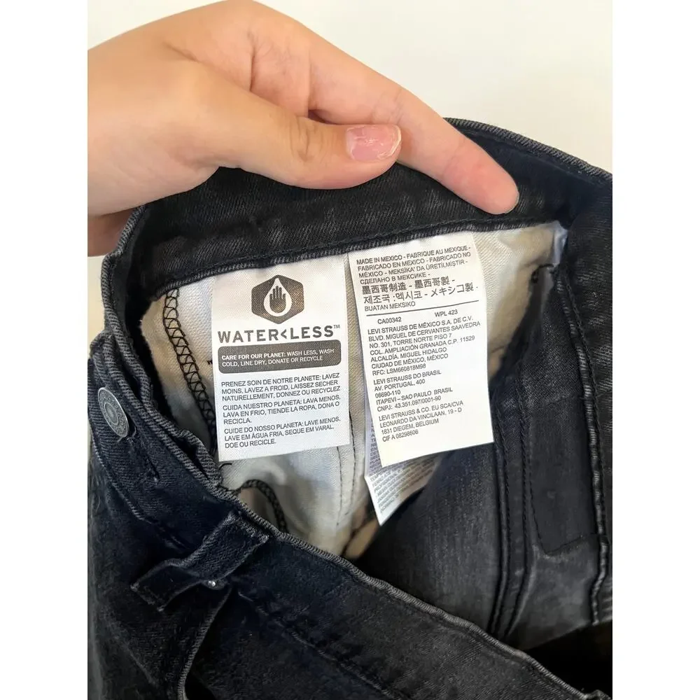 Levi’s 541 Athletic Taper Black Wash Jeans Men’s 34x32 Stretch Denim